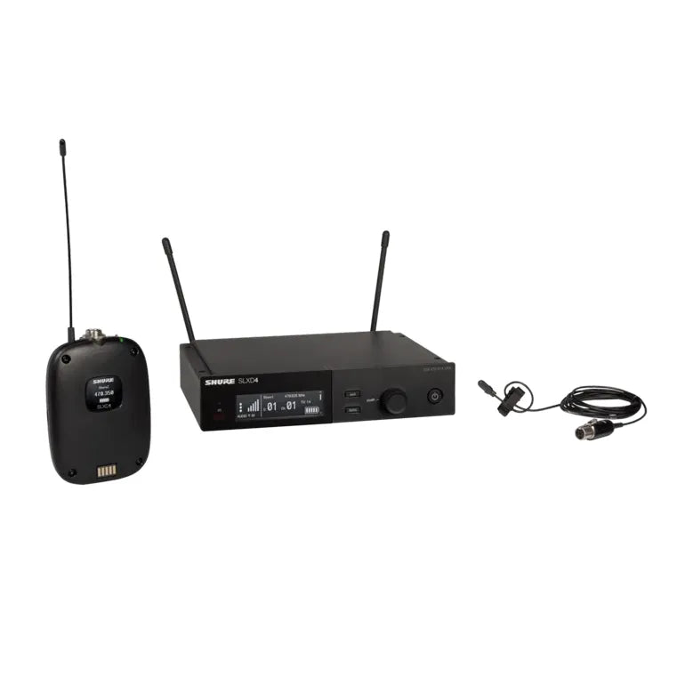 SLXD14E med Duraplex headmic svart/omni 823-865MHz