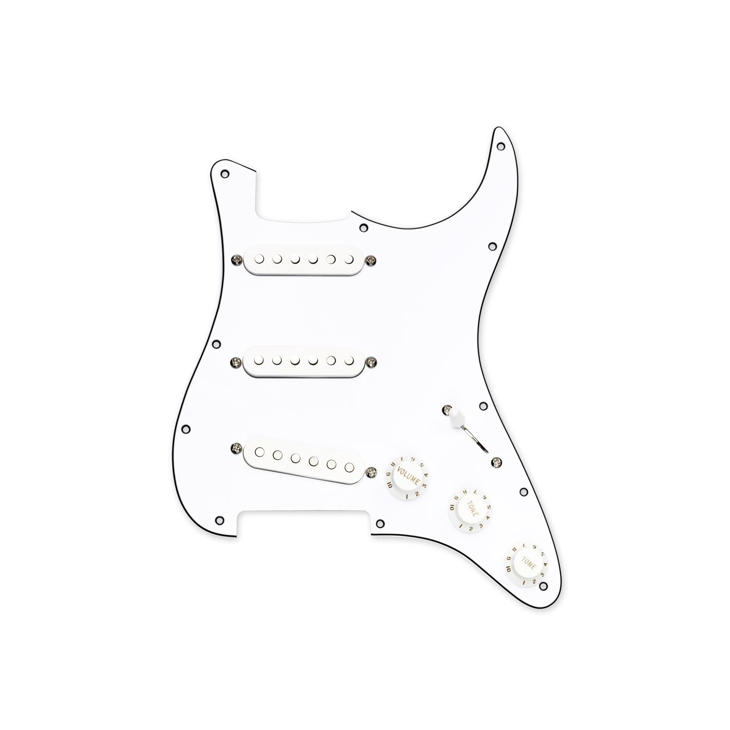 DiMarzio - FG2108WA4 Pre-Wired AREA Strat Humcanceling Replacement Pickguard - Musik Utan Gränser 