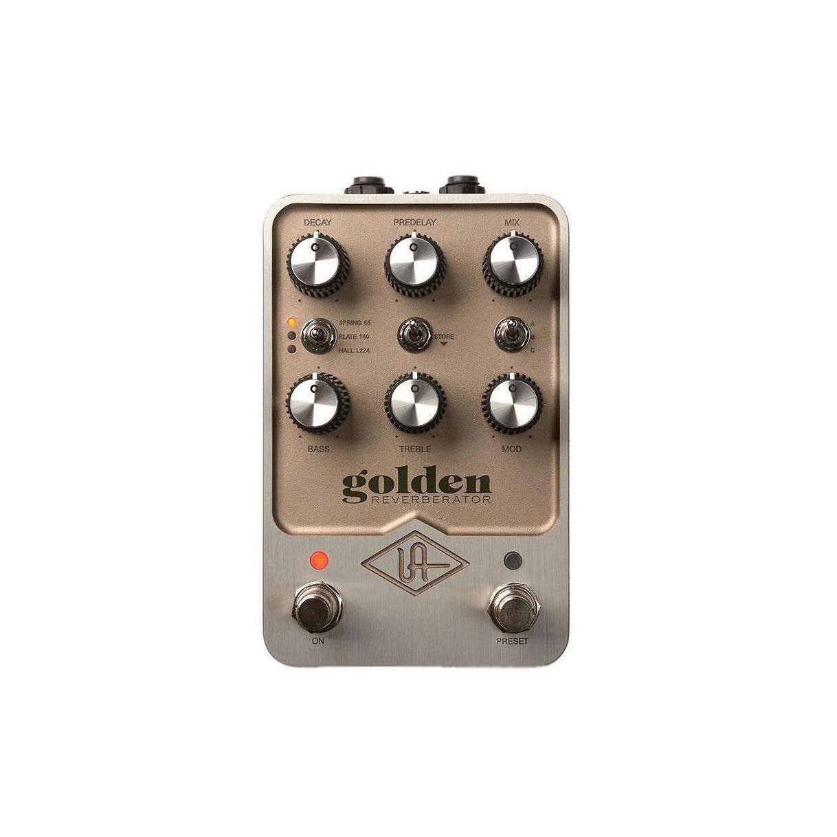 Universal Audio - Golden Reverb Pedal - Musik Utan Gränser 