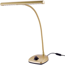Load image into Gallery viewer, K&amp;M - 12298 LED Guld - Pianolampa - Musik Utan Gränser 
