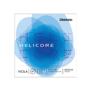 D'Addario - H410 LM Helicore viola set. Long/Medium - Musik Utan Gränser 