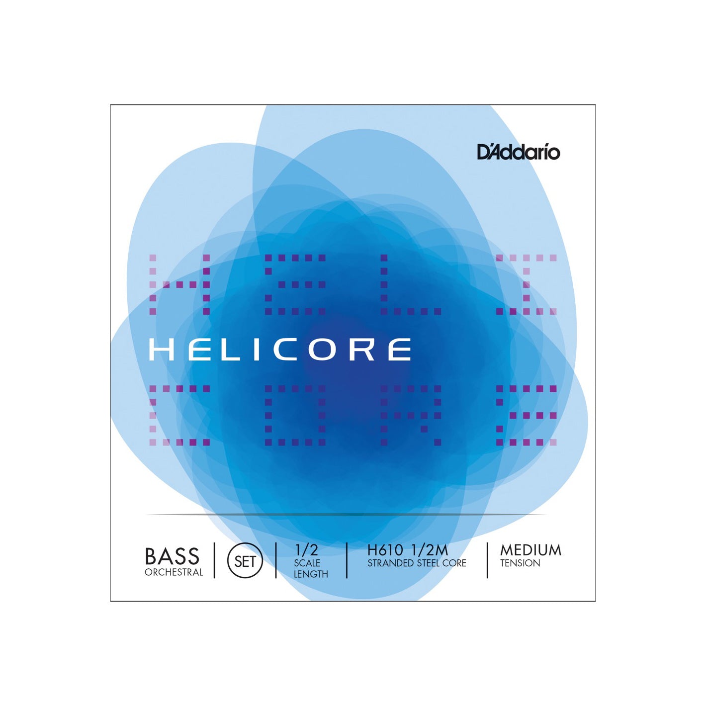 D'Addario - H610 1/2M Helicore Orchestral kontrabas - Musik Utan Gränser 