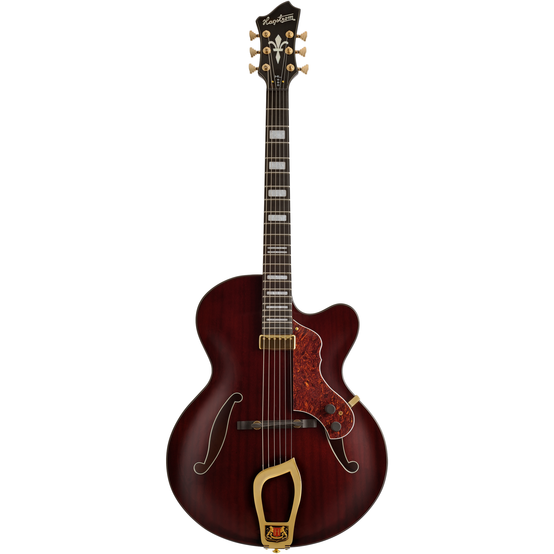 Hagström - HL550-NMG Jazz Model Natural Mahogany - Musik Utan Gränser 