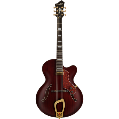 Hagström - HL550-NMG Jazz Model Natural Mahogany - Musik Utan Gränser 