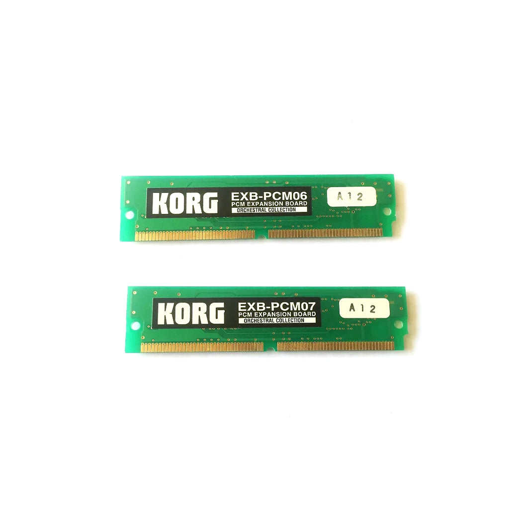 Korg - EXB-PCM06/07 Orchestral Collection 32MB PCM Expansion Board Korg - EXB-PCM06/07 Orchestral Collection 32MB PCM Expansion Board