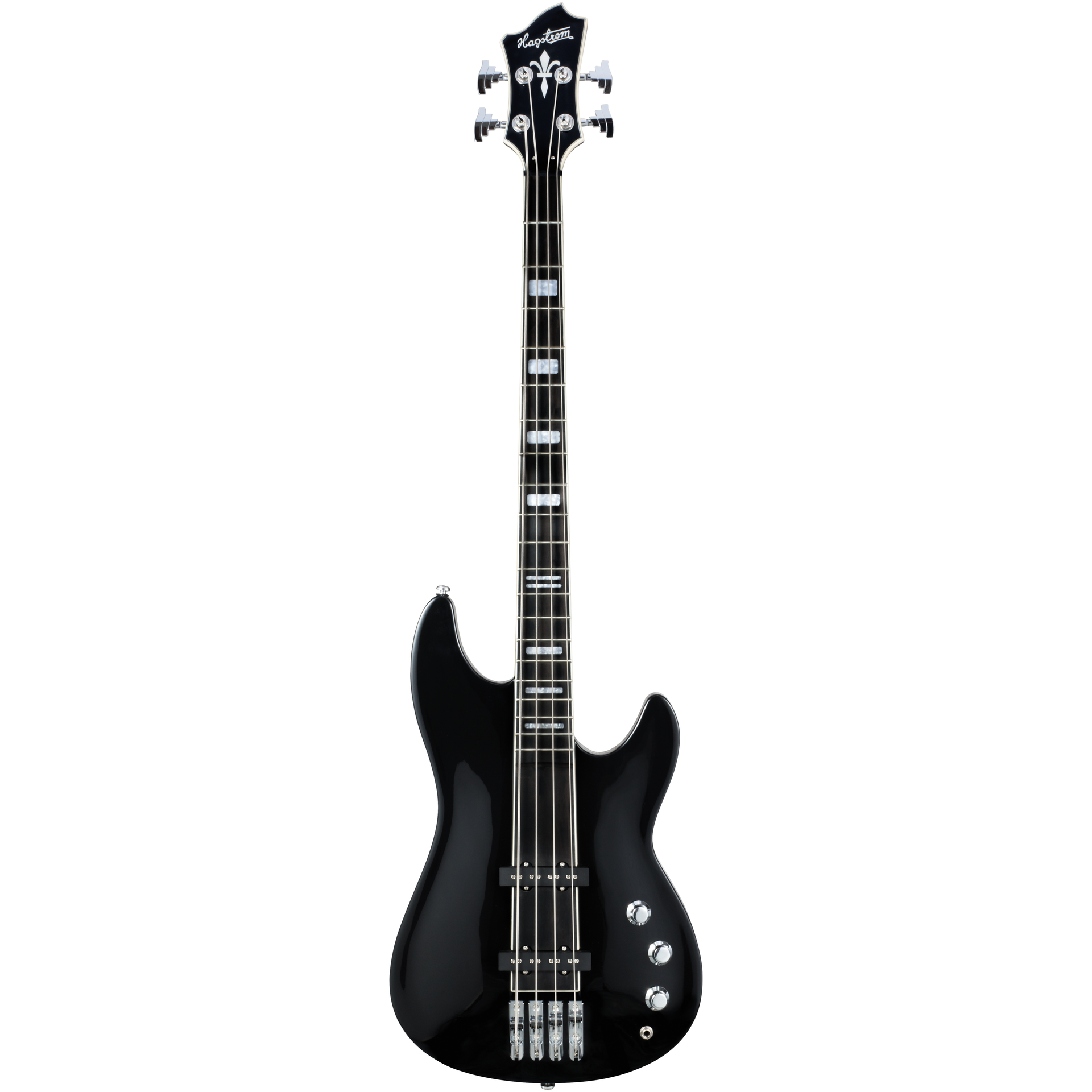 Hagström - Super Swede Bass Black Gloss - Musik Utan Gränser 