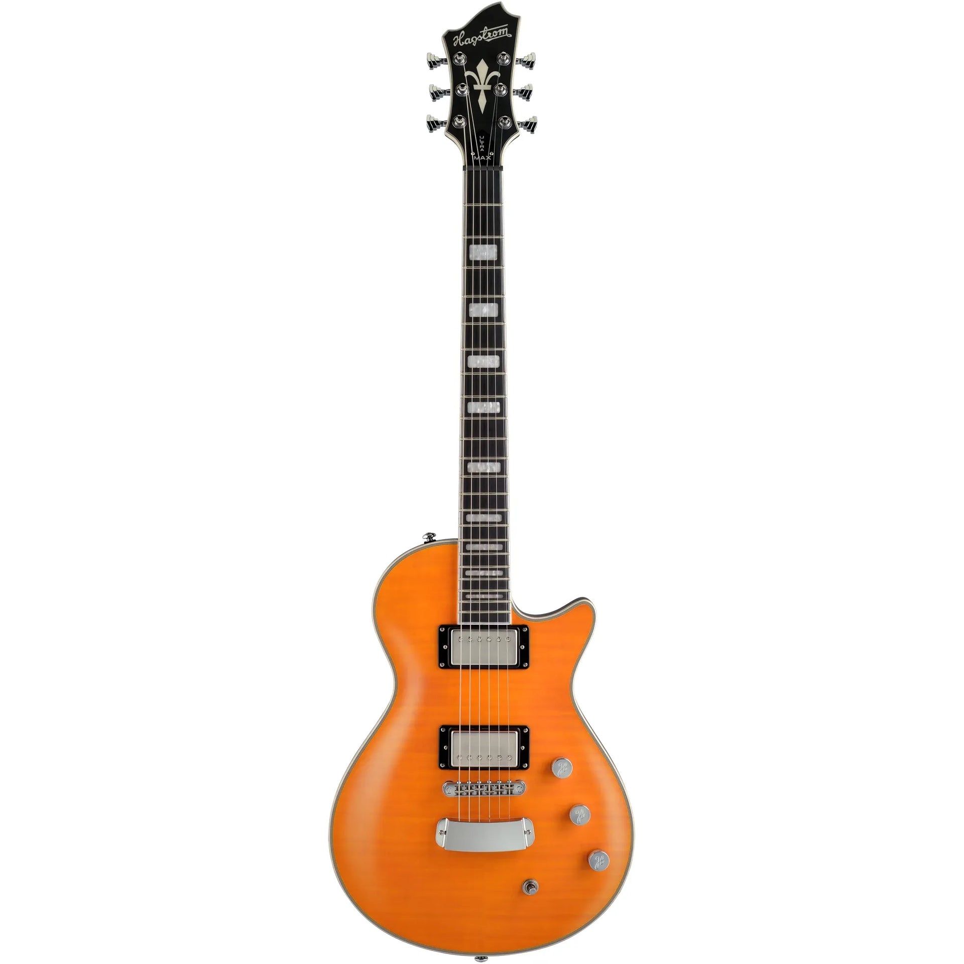 Hagström - UltraMax Milky Mandarin Satin - Musik Utan Gränser 
