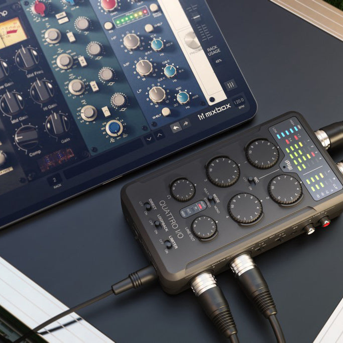 IK Multimedia - iRig Pro Quattro I/O Deluxe - Musik Utan Gränser 