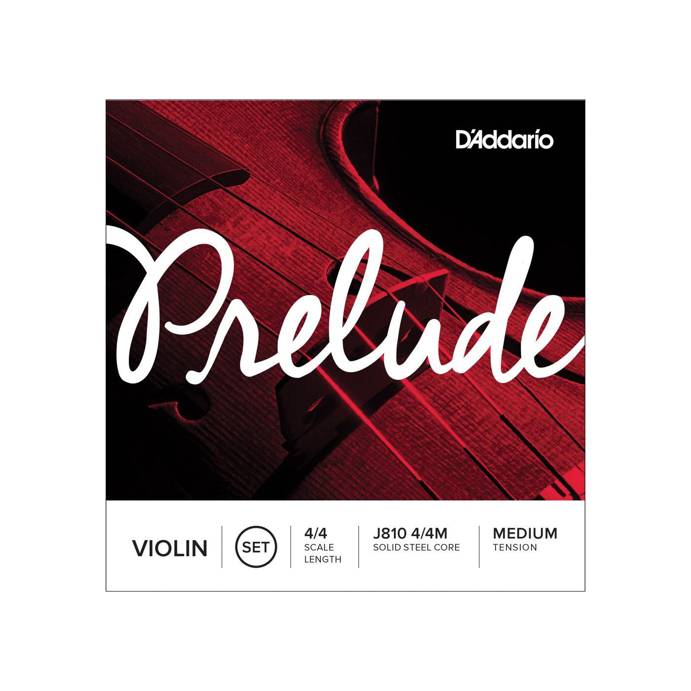D'Addario - J810 4/4M Set 4/4 Medium Tension - Musik Utan Gränser 