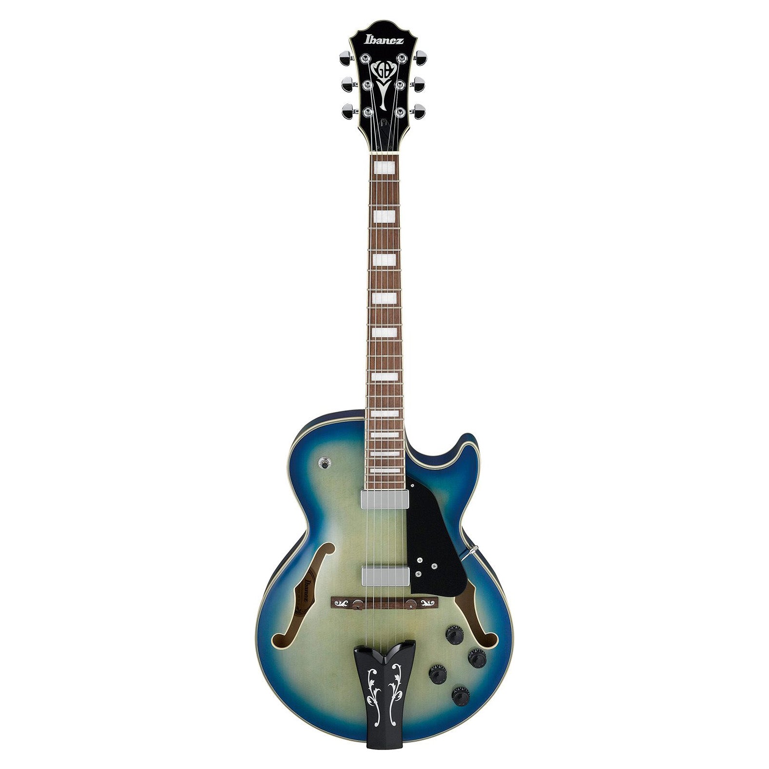 Ibanez - GB10EM-JBB Jet Blue Burst George Benson - Musik Utan Gränser 