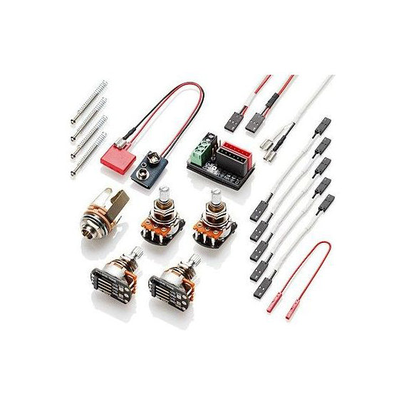 EMG - JH-BKC James Hetfield Signature Kit Black Chrome - Musik Utan Gränser 