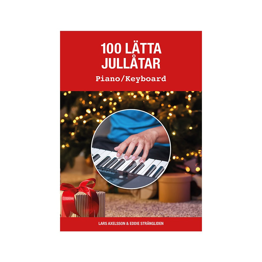 100 lätta jullåtar piano/keyboard