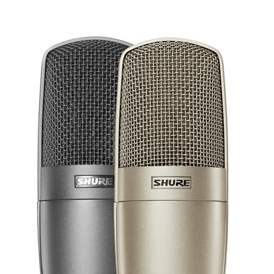 Shure - KSM32SL Cardioid Studio Condenser Mic Champagne - Musik Utan Gränser 