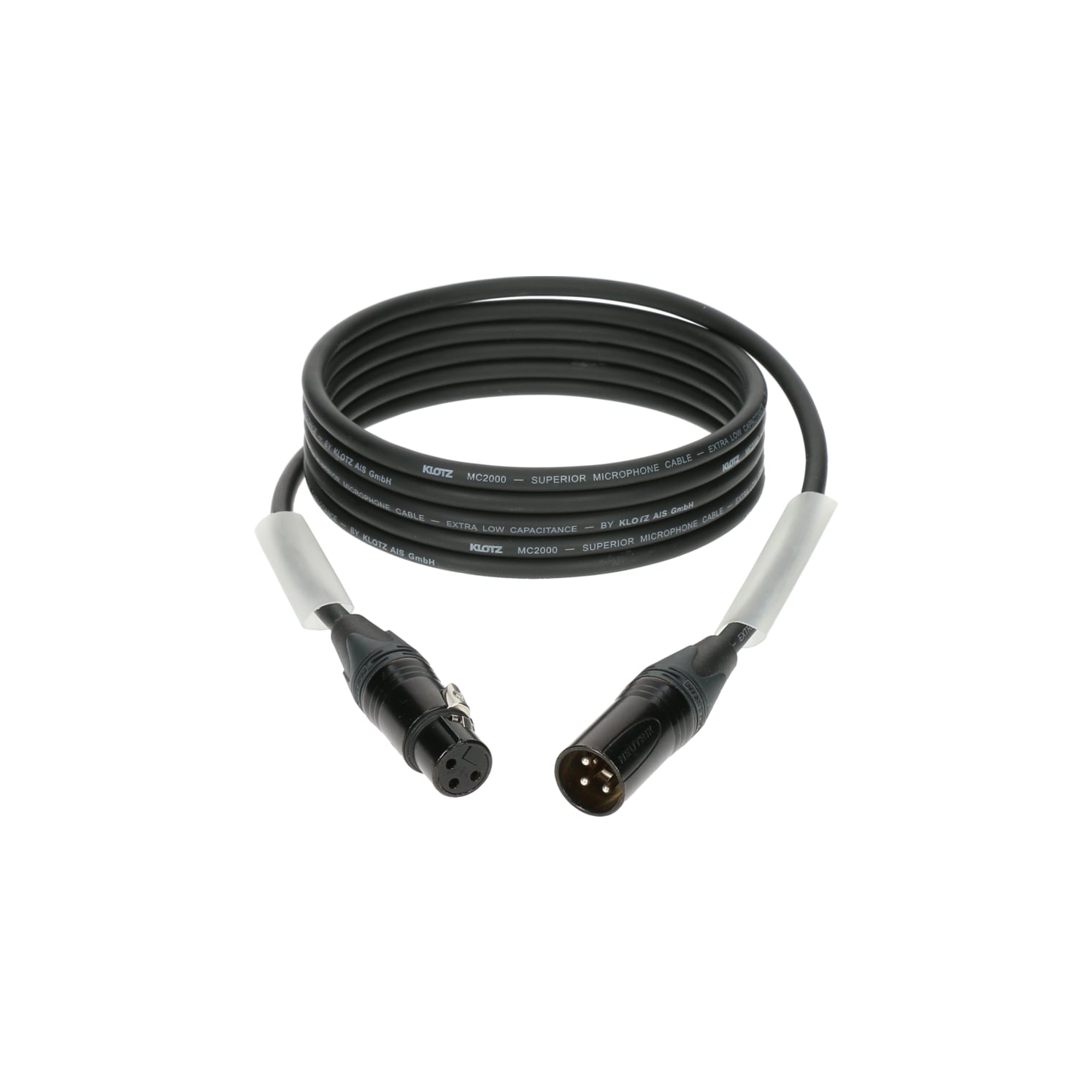 M2 Superior mic cable Neutrik XLR/XLR 10-pack