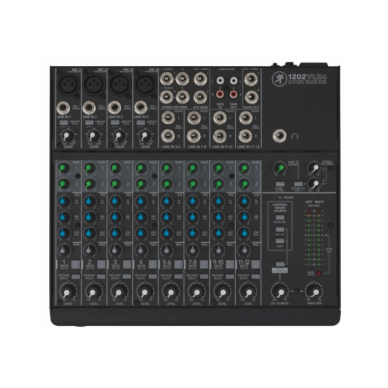 Mackie 1202VLZ4 12-kanals kompakt analogmixer