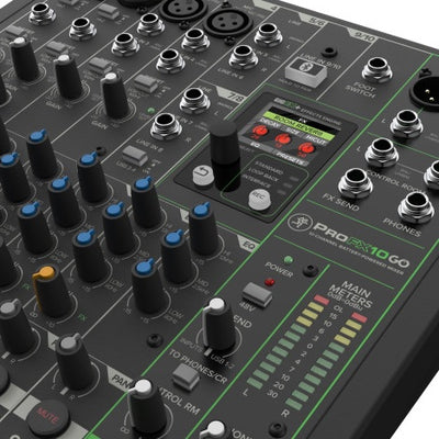 Mackie ProFX10 GO 10-kanals batteridriven analogmixer – bild 9