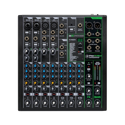 Mackie ProFX10v3 10-kanals analogmixer med USB