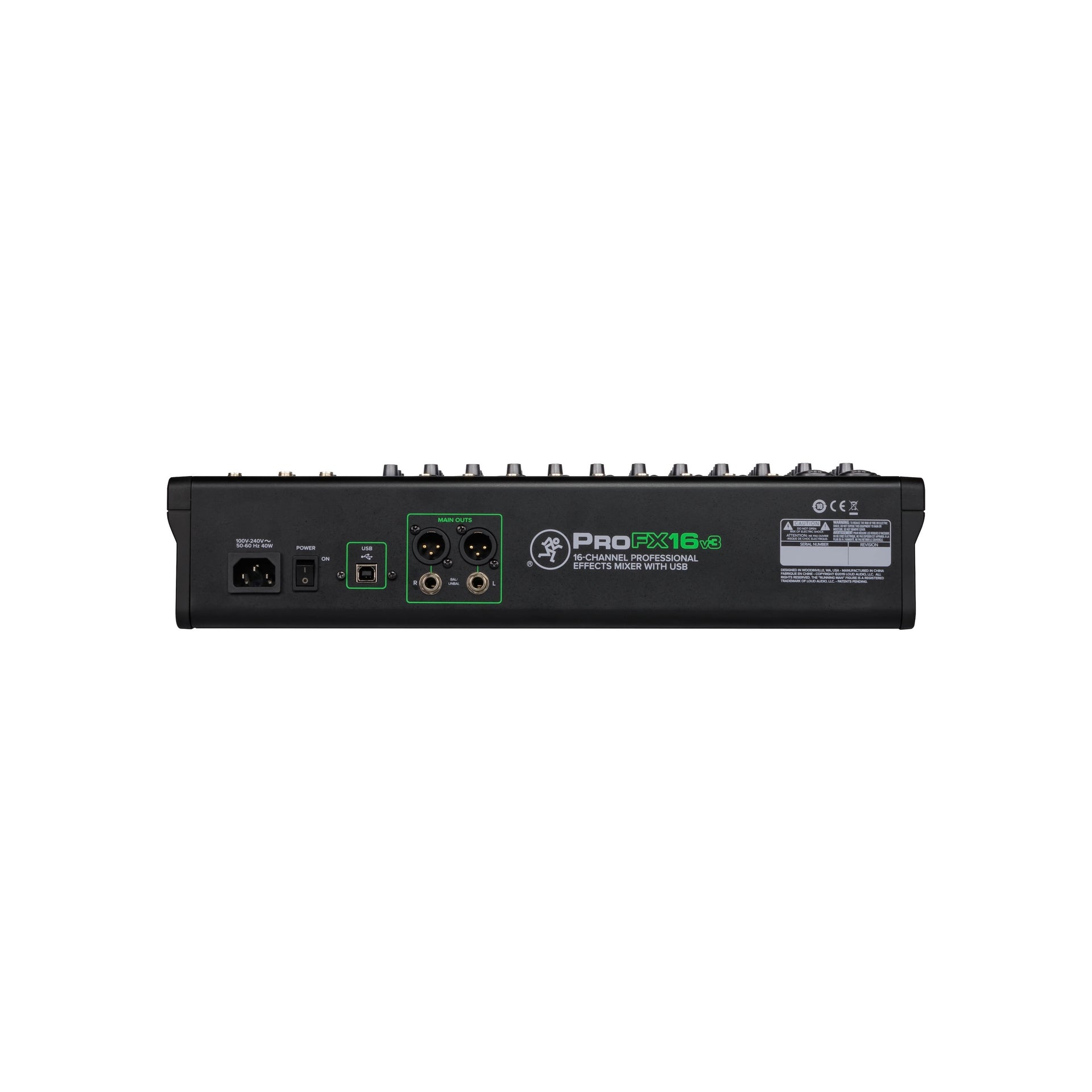 ProFX16v3 16-kanals mixer