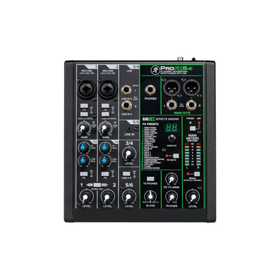 Mackie ProFX6v3 6-kanals analogmixer med USB
