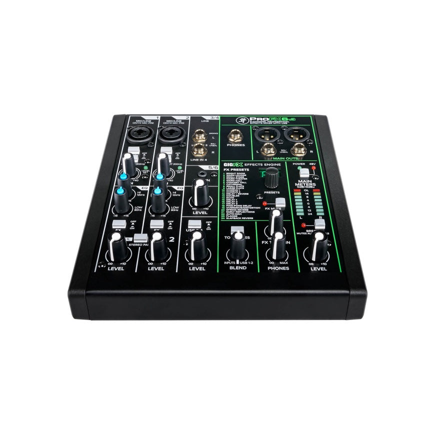 Mackie ProFX6v3 6-kanals analogmixer med USB – bild 4