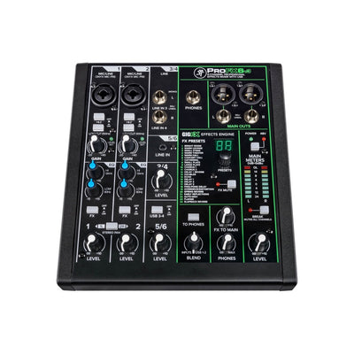 Mackie ProFX6v3 6-kanals analogmixer med USB – bild 3