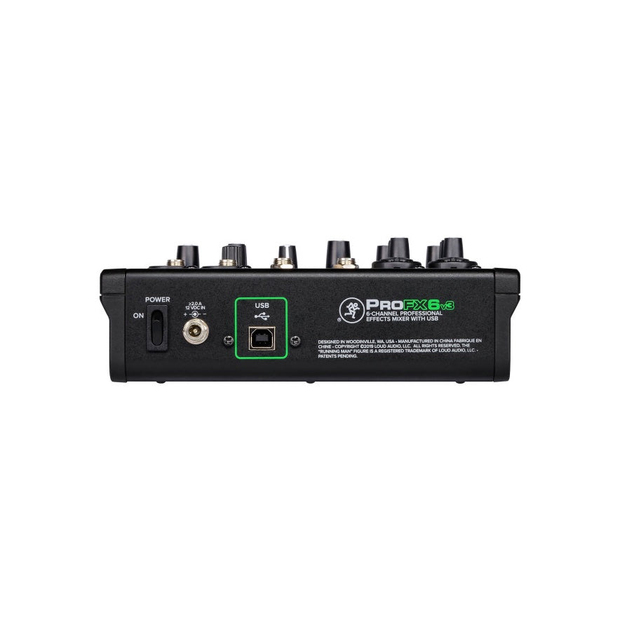 Mackie ProFX6v3 6-kanals analogmixer med USB – bild 6