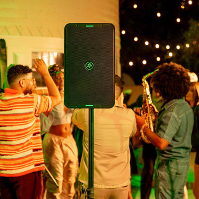 ShowBox batteridriven högtalare med mixerkontroll