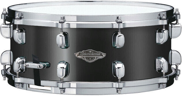 MBSS55-PBK 14''x5,5'' SC Maple Birch Virvel, Piano Black
