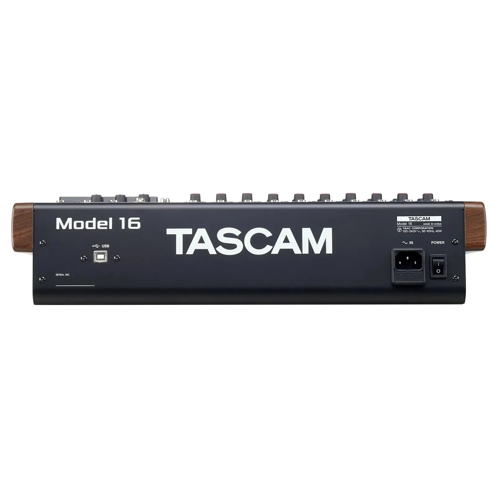 Tascam - Model 16 14-Ch Analogue Mixer with 16-Track Digital Recorder - Musik Utan Gränser 