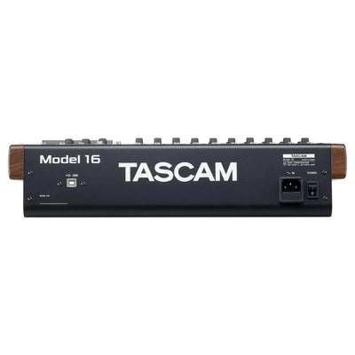 Tascam - Model 16 14-Ch Analogue Mixer with 16-Track Digital Recorder - Musik Utan Gränser 
