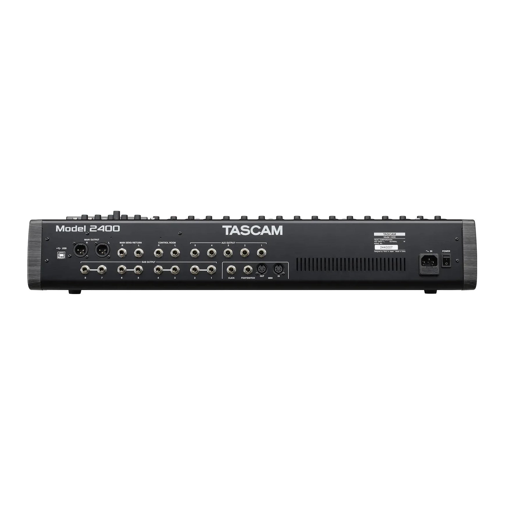 Tascam - Model 2400 22-Ch Mixingconsole - Musik Utan Gränser 