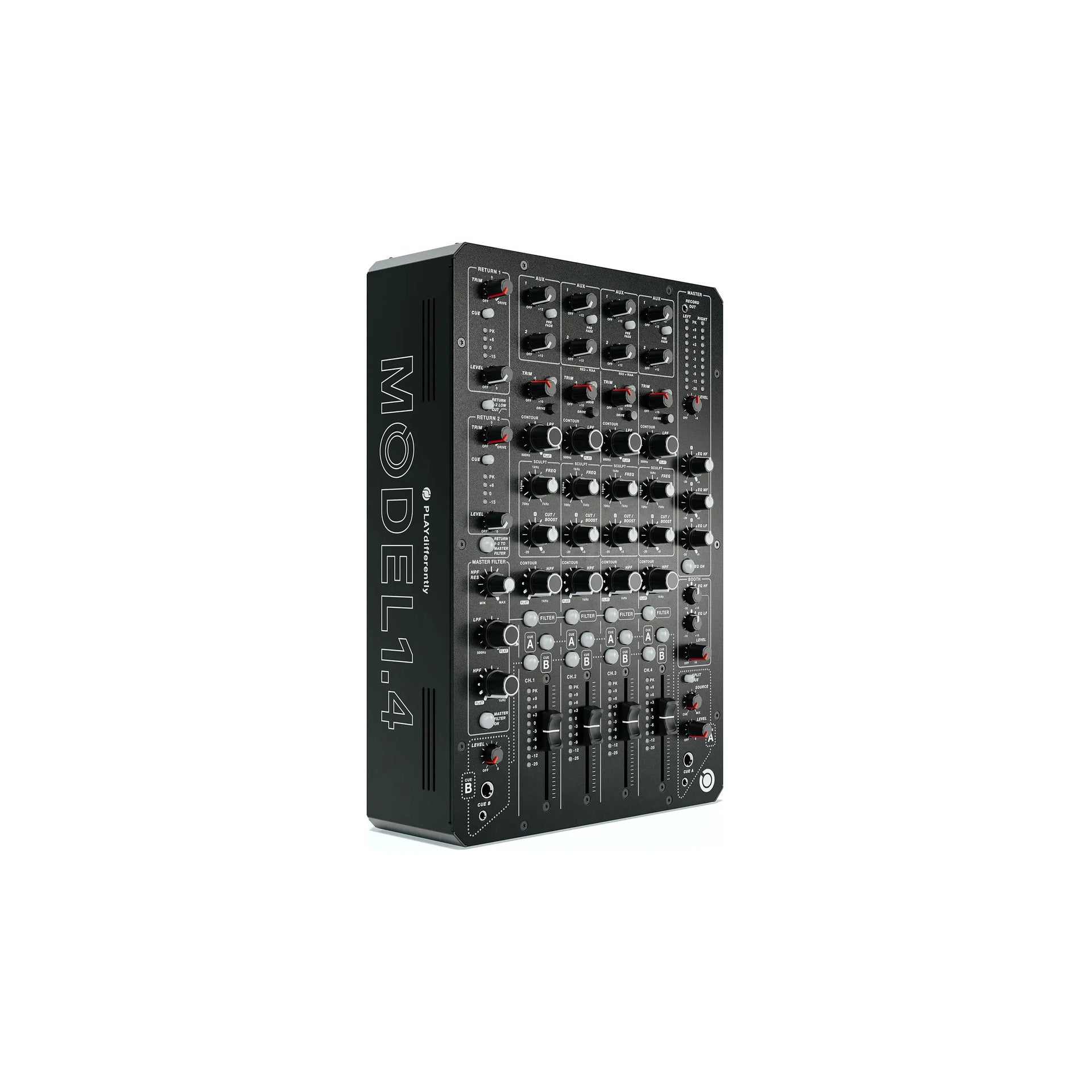 Model 1.4 4ch Analog DJ Mixer