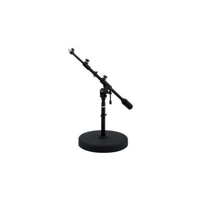 MS736RELBK Kort Mikstativ Bom Round Base Studio