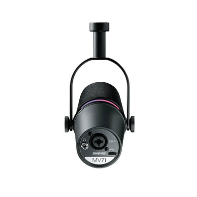 Shure - MV7i Dynamisk USB-C mikrofon och Interface - Musik Utan Gränser 