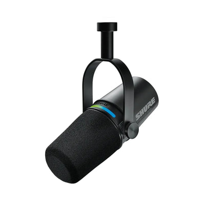 Shure - MV7i Dynamisk USB-C mikrofon och Interface - Musik Utan Gränser 