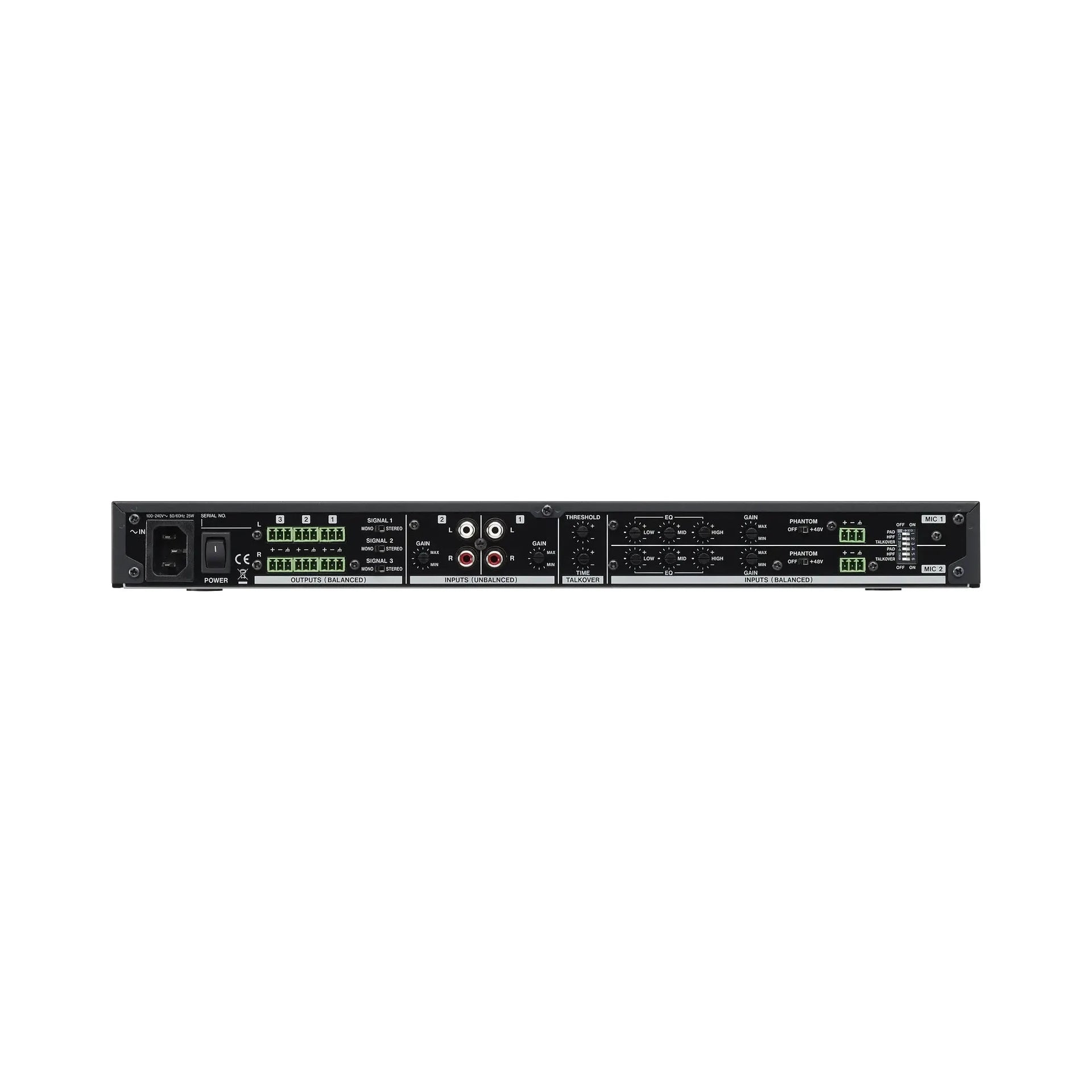 MZ-123BT Compact Multi-Zone Audio Mixer med Bluetooth