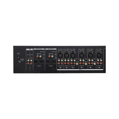 MZ-372 Rack mixer installation 7 input kanaler 2-pair utgångar