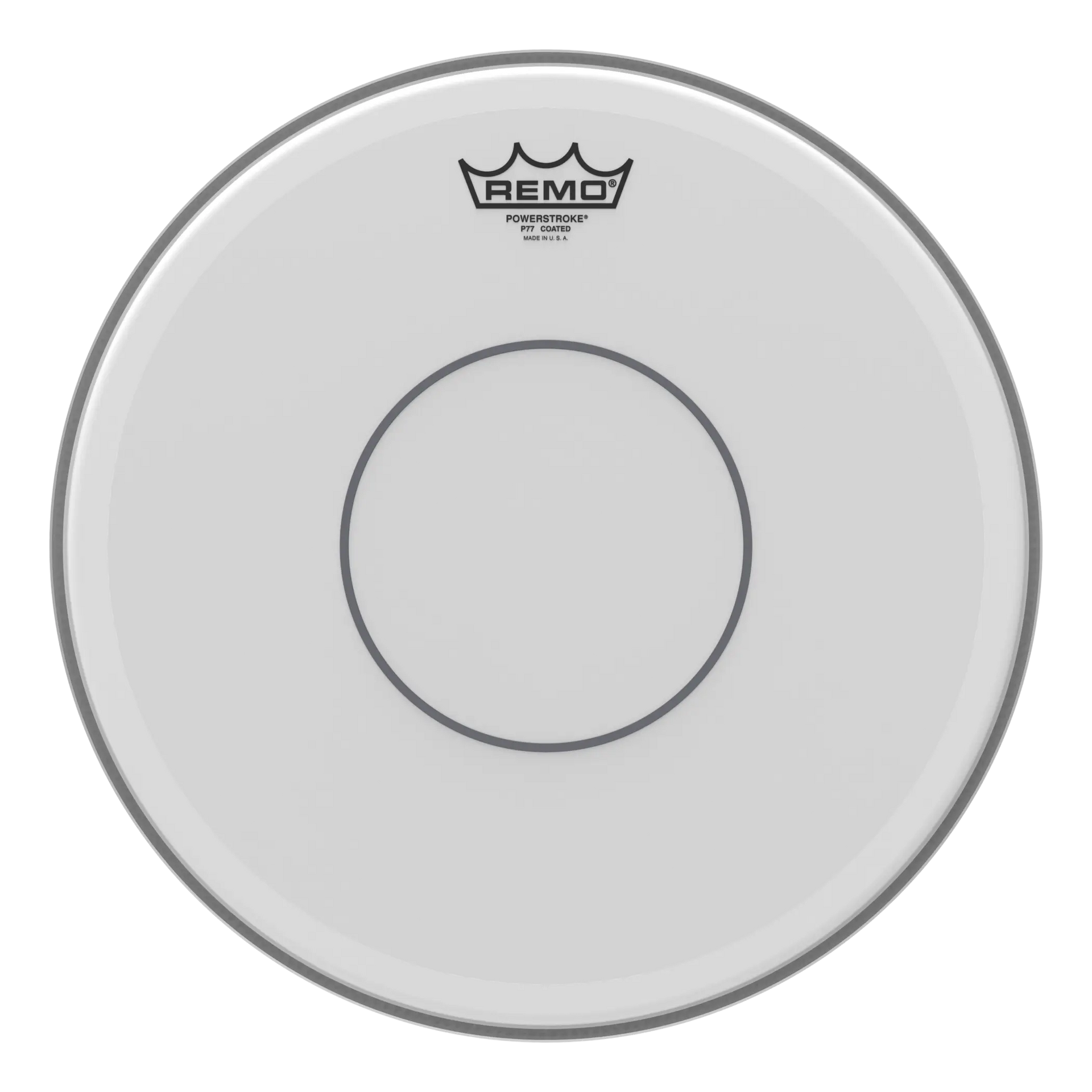 Powerstroke 77 Coated Snare Drumhead Top Clear Dot 14"