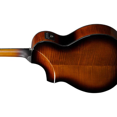 Ibanez - AEWC400-AMS Amber Sunburst High Gloss Western med mik - Musik Utan Gränser 
