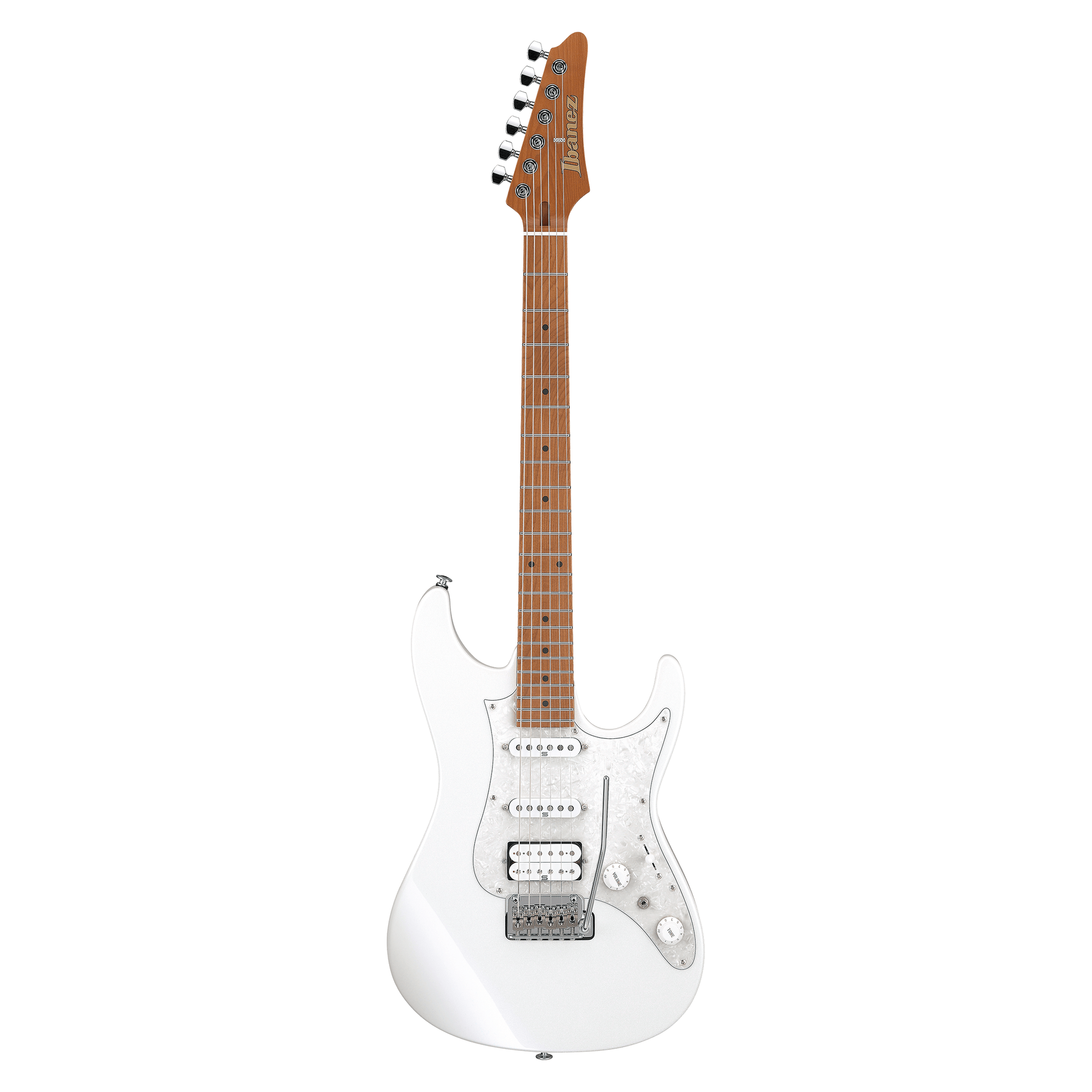 Ibanez - AZ2204-PW Pearl White Prestige - Musik Utan Gränser 