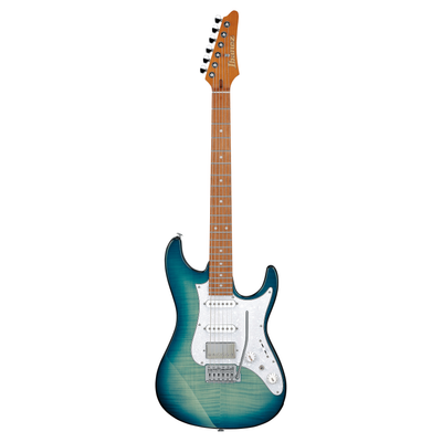 Ibanez - AZ22S1F-TXB Transparent Turquoise Burst - Musik Utan Gränser 