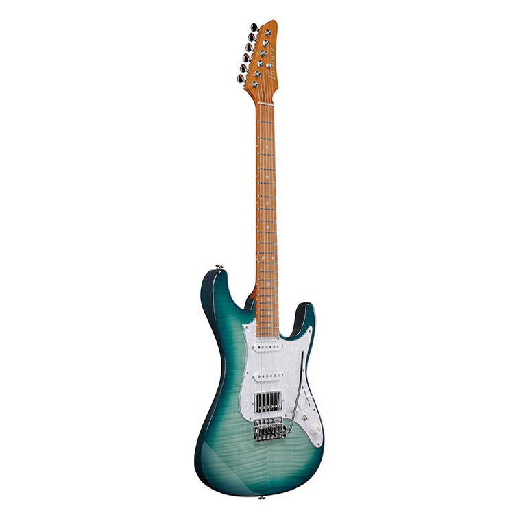 Ibanez - AZ22S1F-TXB Transparent Turquoise Burst - Musik Utan Gränser 
