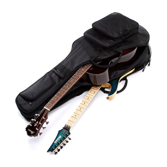 IGAB2540-BK Dubbel Gitarrväska El/Akustiskt