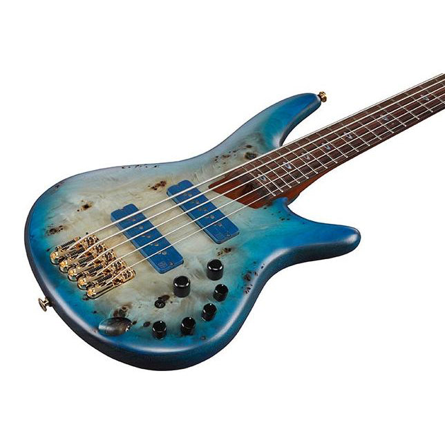 Ibanez - SR6605-GFB Ghost Fleet Blue Burst Prestige - Musik Utan Gränser 