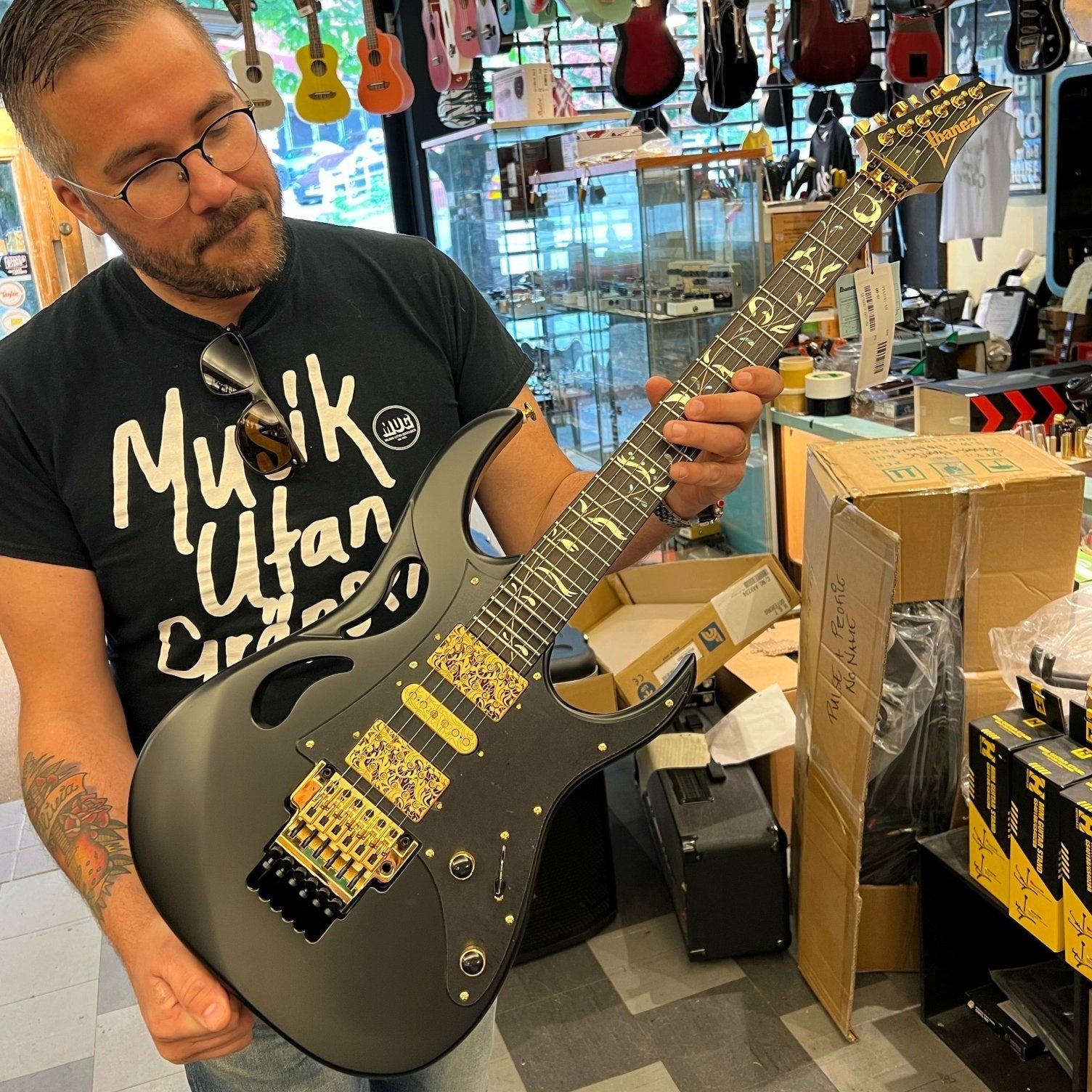 Ibanez PIA3761-XB Onyx Black – bild 7