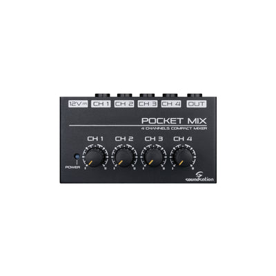 Pocket-Mix 4 Channel Mixer