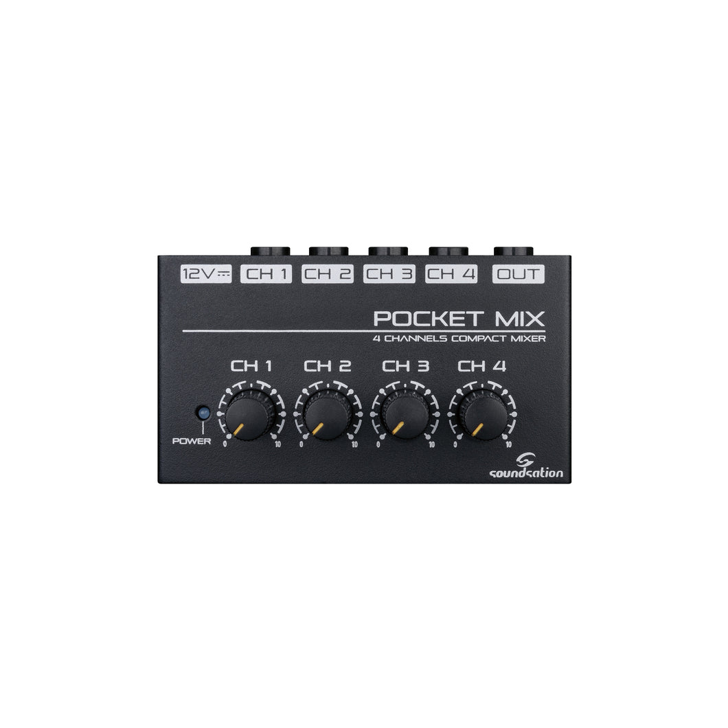 Pocket-Mix 4 Channel Mixer