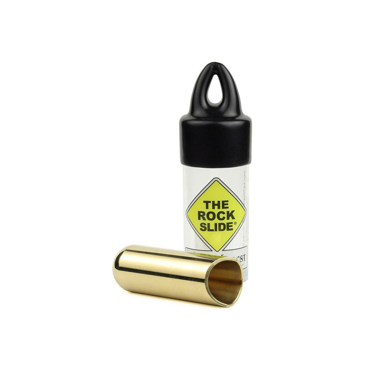 The Rock Slide - Polished Brass Balltip Large - Musik Utan Gränser 