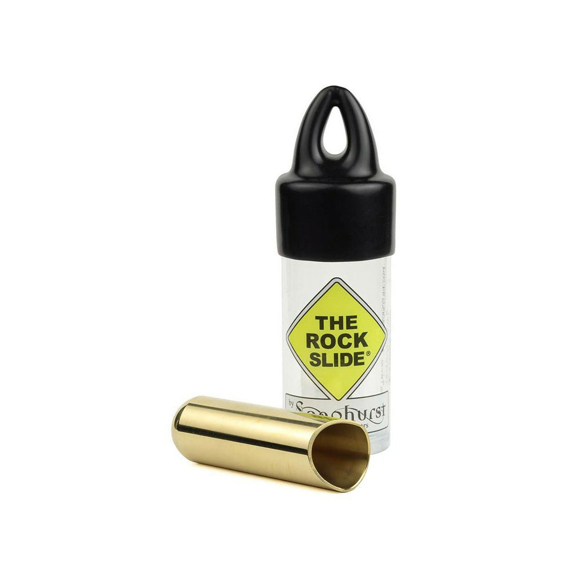 The Rock Slide - Polished Brass Balltip Medium - Musik Utan Gränser 