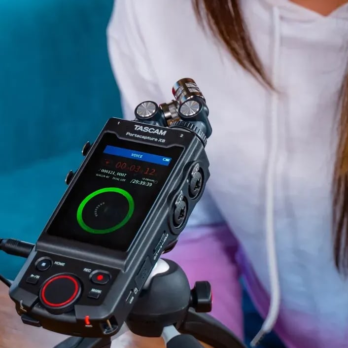 Portacapture X8 Linear PCM Recorder 6+2